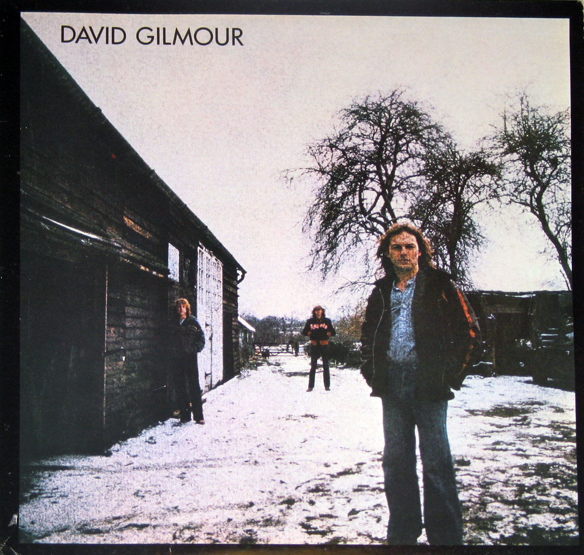 High Resolution Photo #1 DAVID GILMOUR self-titled Gatefold 